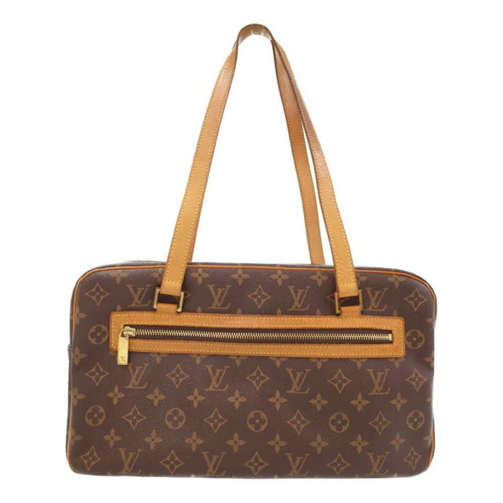 Louis Vuitton Cite Brown Shoulder Monogram Bag Leather - Picture 2 of 8